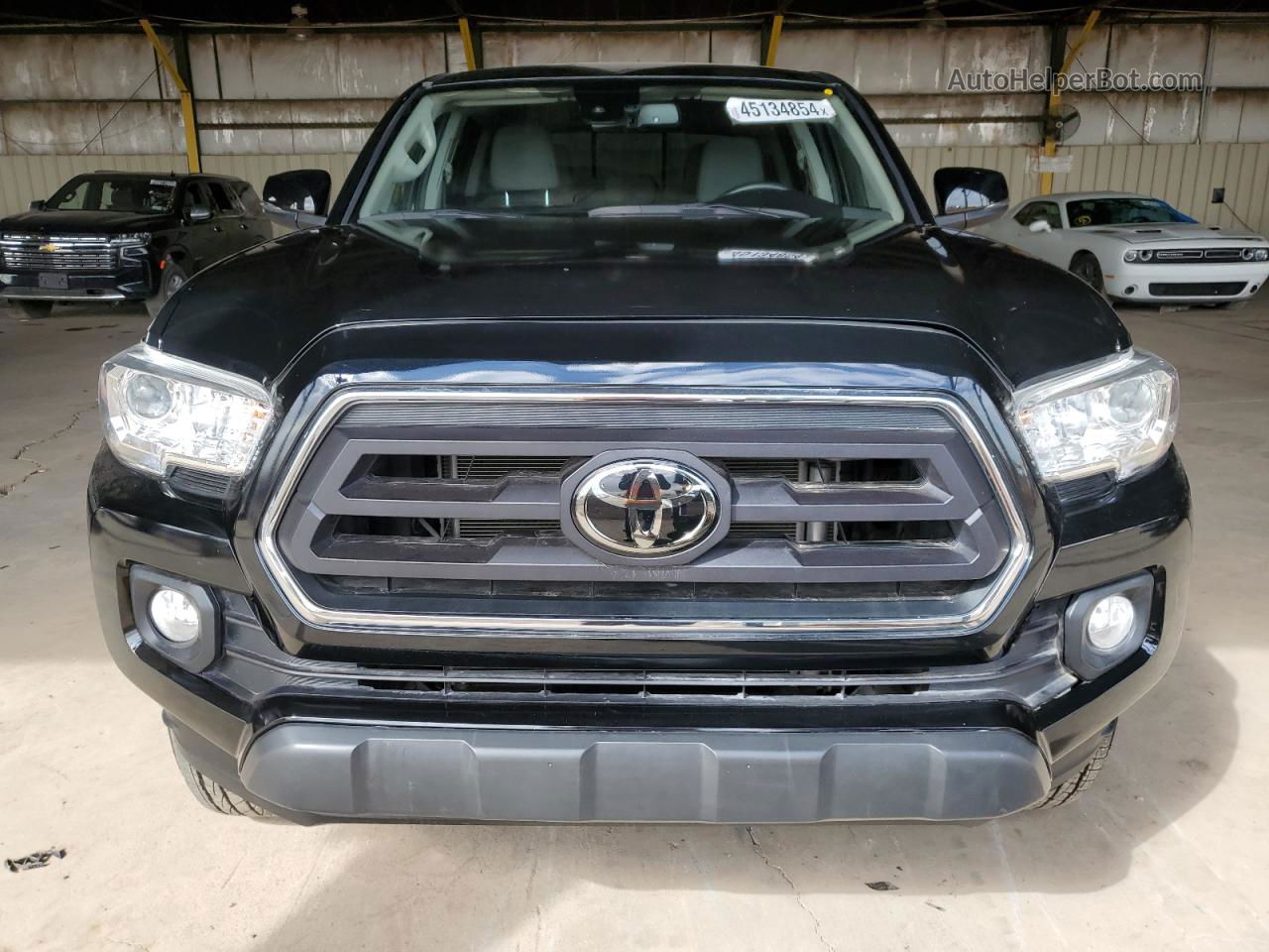 2021 Toyota Tacoma Double Cab Черный vin: 3TMCZ5AN7MM418567