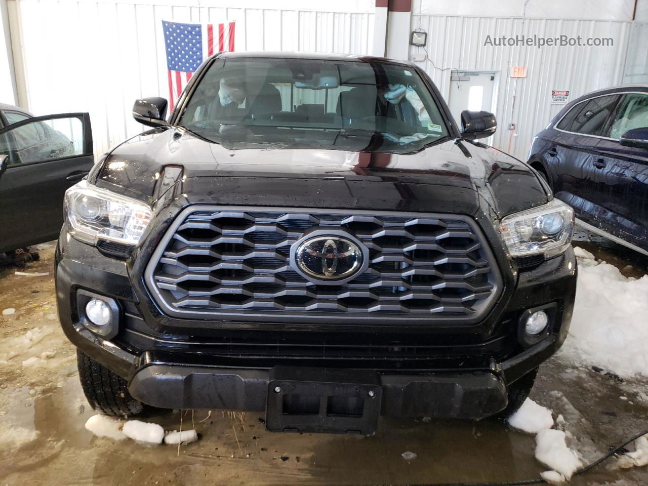 2021 Toyota Tacoma Double Cab Black vin: 3TMCZ5AN7MM444926