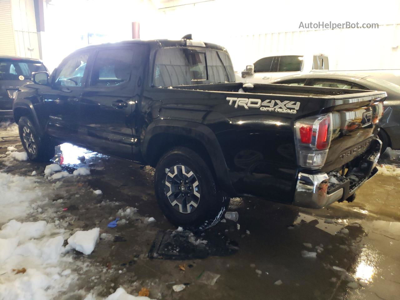 2021 Toyota Tacoma Double Cab Black vin: 3TMCZ5AN7MM444926