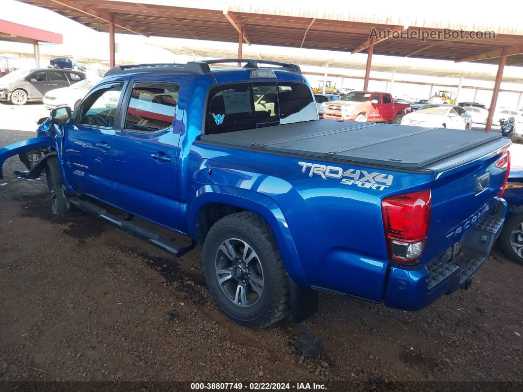 2017 Toyota Tacoma Trd Sport Blue vin: 3TMCZ5AN8HM052026