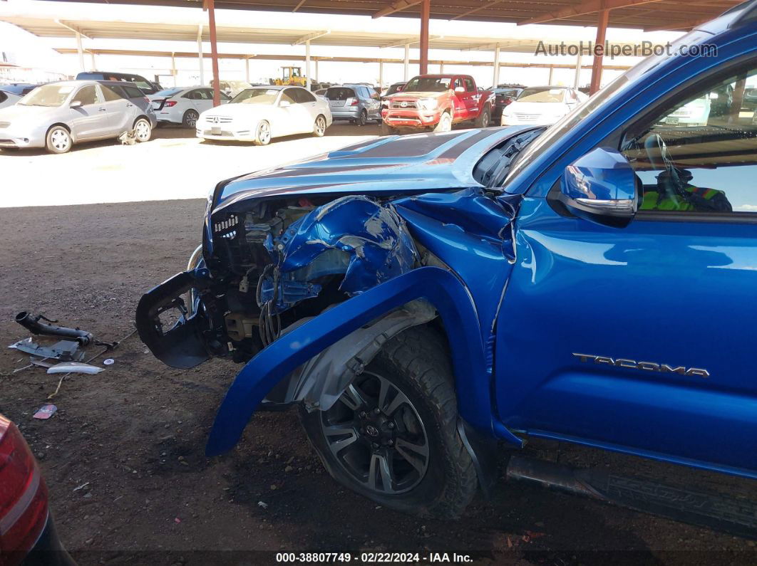 2017 Toyota Tacoma Trd Sport Blue vin: 3TMCZ5AN8HM052026