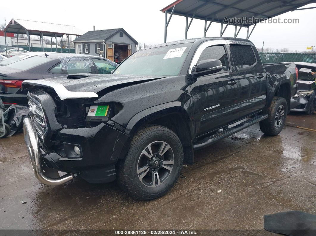 2017 Toyota Tacoma Trd Sport Black vin: 3TMCZ5AN8HM099864