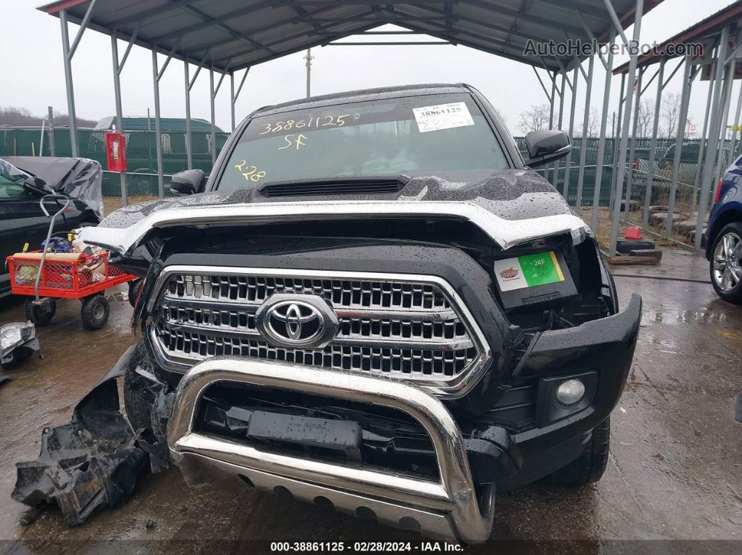 2017 Toyota Tacoma Trd Sport Black vin: 3TMCZ5AN8HM099864