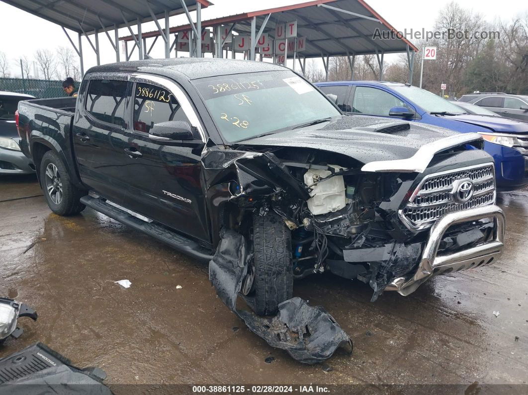 2017 Toyota Tacoma Trd Sport Black vin: 3TMCZ5AN8HM099864