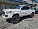 2017 Toyota Tacoma Double Cab White vin: 3TMCZ5AN8HM105159