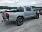 2019 Toyota Tacoma Double Cab Silver vin: 3TMCZ5AN8KM198000