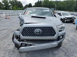 2019 Toyota Tacoma Double Cab Silver vin: 3TMCZ5AN8KM198000