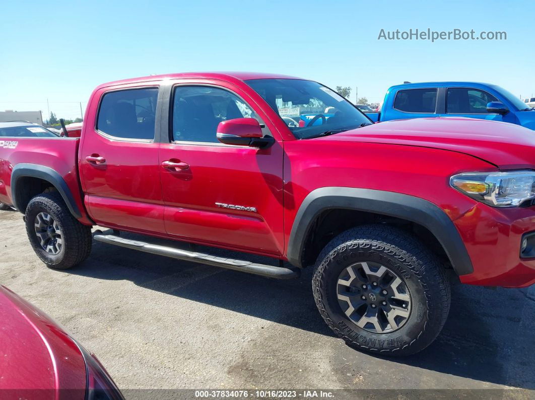 2019 Toyota Tacoma Trd Off Road Красный vin: 3TMCZ5AN8KM246403