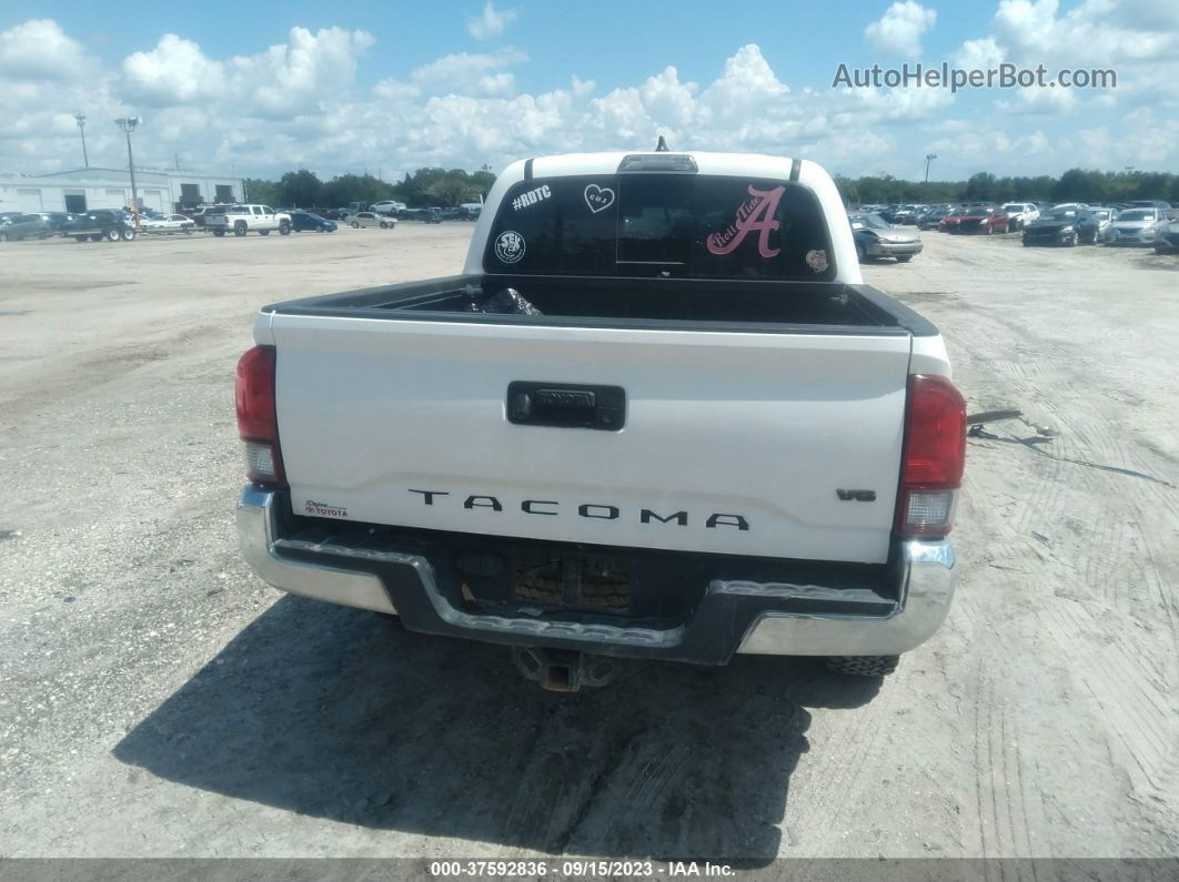 2019 Toyota Tacoma 4wd Sr/sr5/trd Sport White vin: 3TMCZ5AN8KM254937