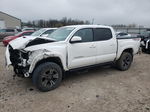 2019 Toyota Tacoma Double Cab White vin: 3TMCZ5AN8KM285203