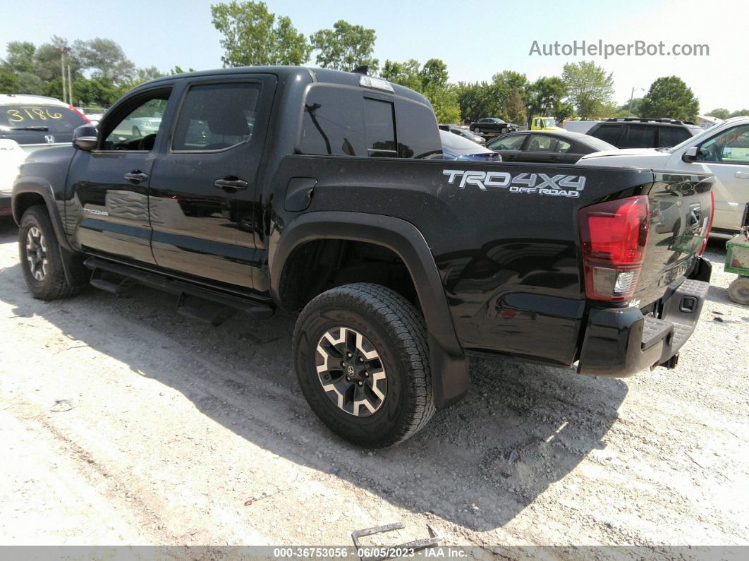 2019 Toyota Tacoma 4wd Sr/sr5/trd Sport Black vin: 3TMCZ5AN8KM285539