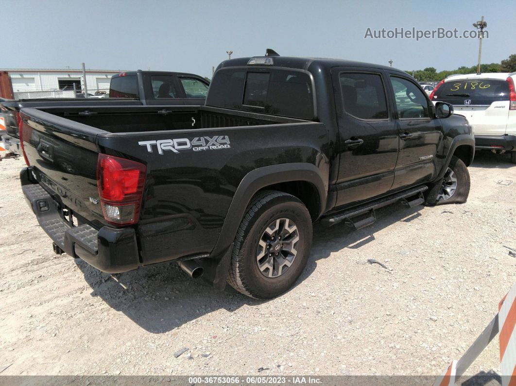 2019 Toyota Tacoma 4wd Sr/sr5/trd Sport Black vin: 3TMCZ5AN8KM285539