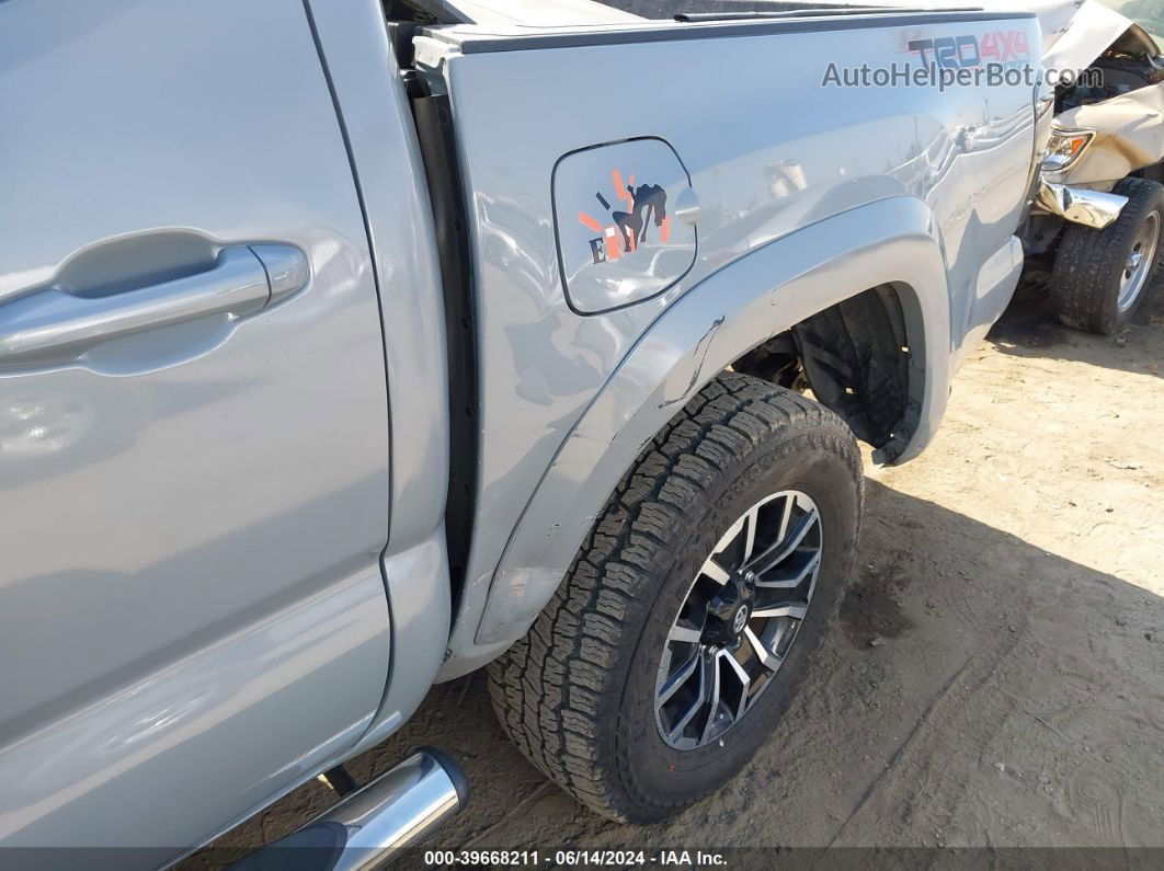 2020 Toyota Tacoma Trd Sport Gray vin: 3TMCZ5AN8LM315589