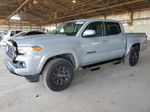 2020 Toyota Tacoma Double Cab Gray vin: 3TMCZ5AN8LM318816