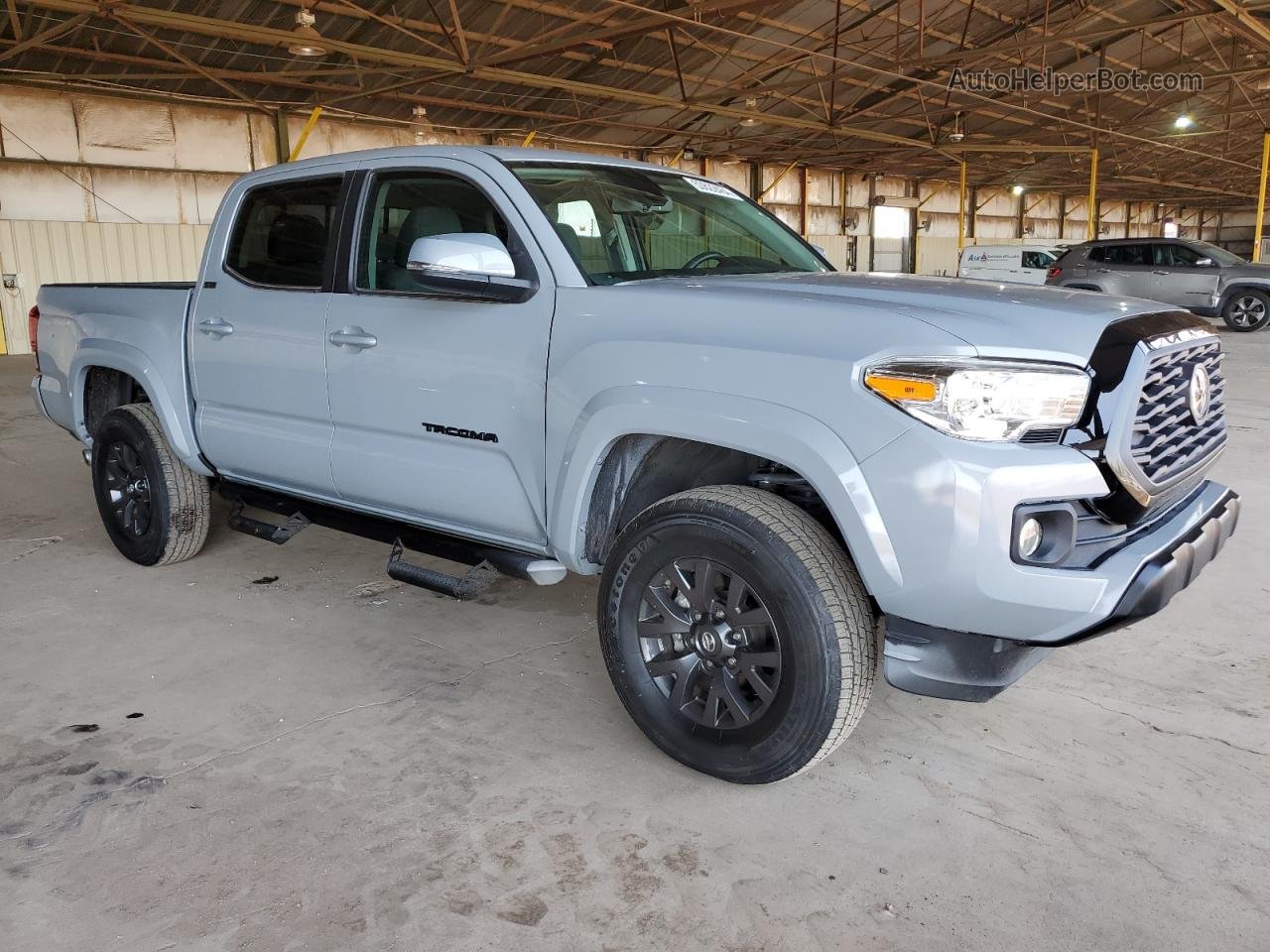 2020 Toyota Tacoma Double Cab Gray vin: 3TMCZ5AN8LM318816