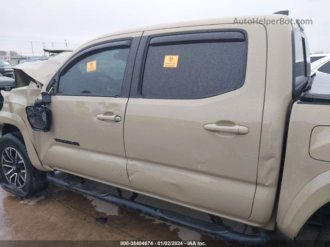 2020 Toyota Tacoma Trd Sport Бежевый vin: 3TMCZ5AN8LM324390