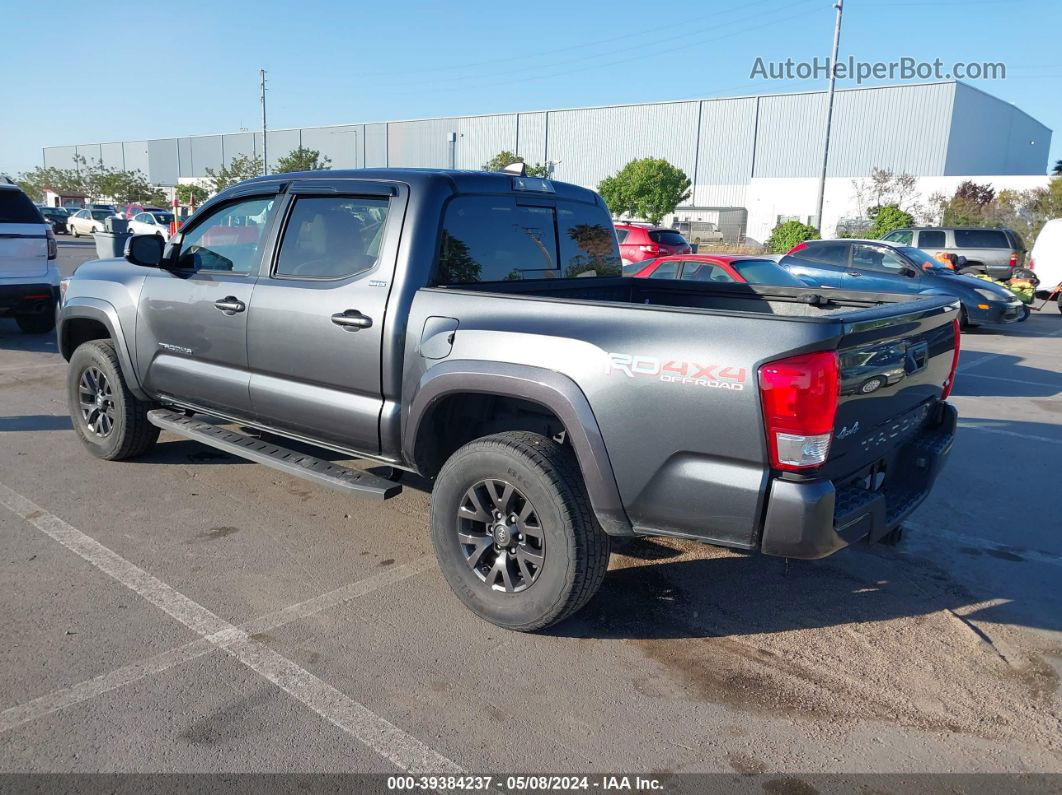 2020 Toyota Tacoma Sr5 V6 Gray vin: 3TMCZ5AN8LM362590