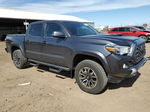 2020 Toyota Tacoma Double Cab Gray vin: 3TMCZ5AN8LM365554