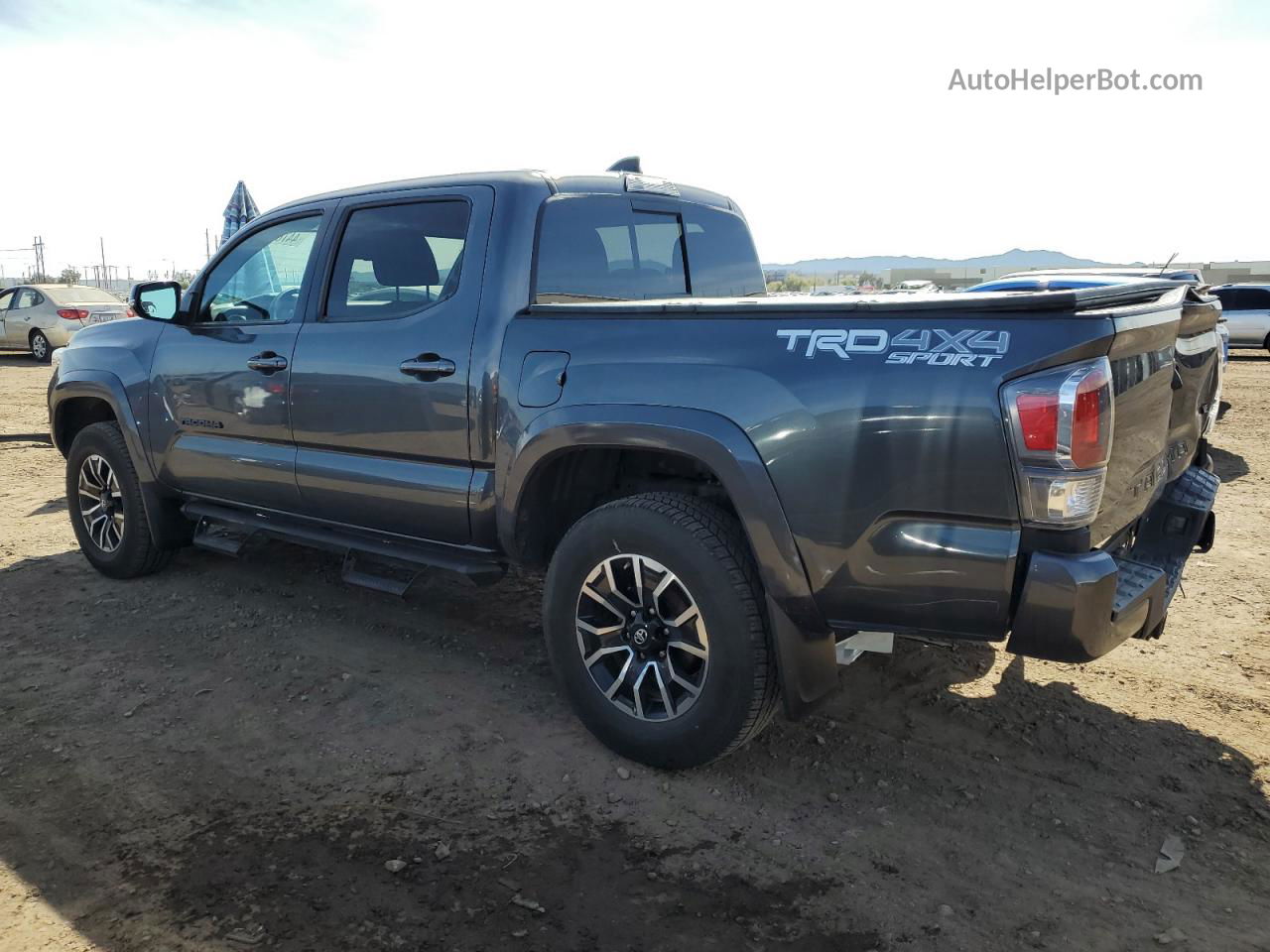 2020 Toyota Tacoma Double Cab Gray vin: 3TMCZ5AN8LM365554