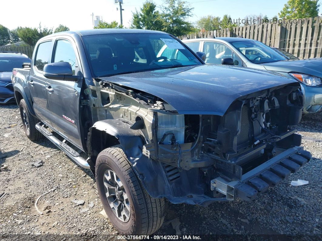 2021 Toyota Tacoma 4wd Sr/sr5/trd Sport Gray vin: 3TMCZ5AN8MM372182