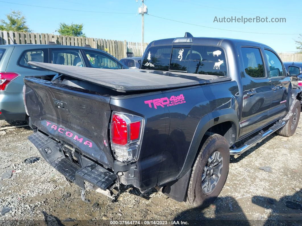 2021 Toyota Tacoma 4wd Sr/sr5/trd Sport Серый vin: 3TMCZ5AN8MM372182