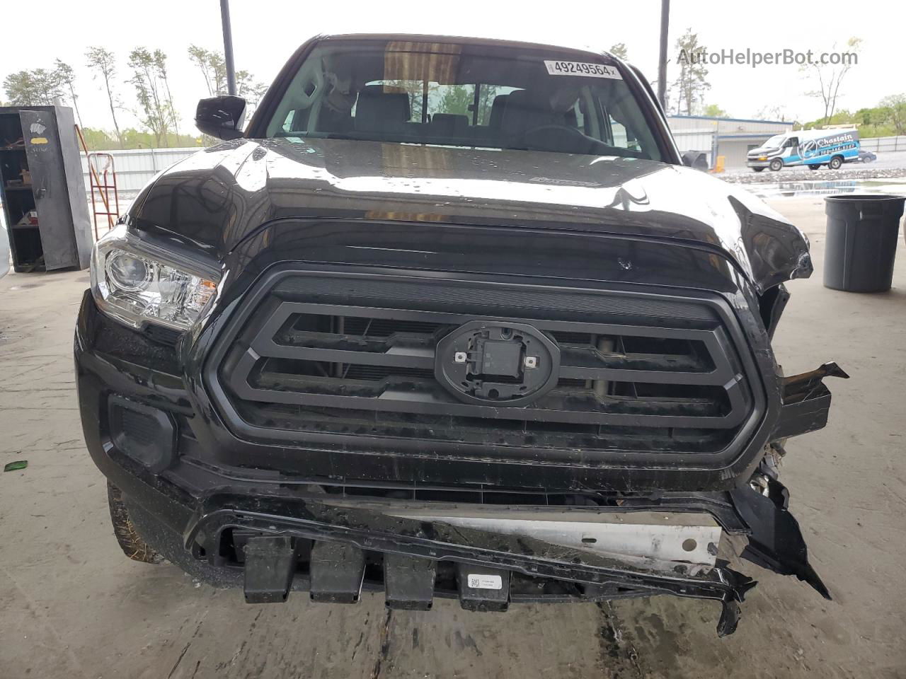 2021 Toyota Tacoma Double Cab Black vin: 3TMCZ5AN8MM372201