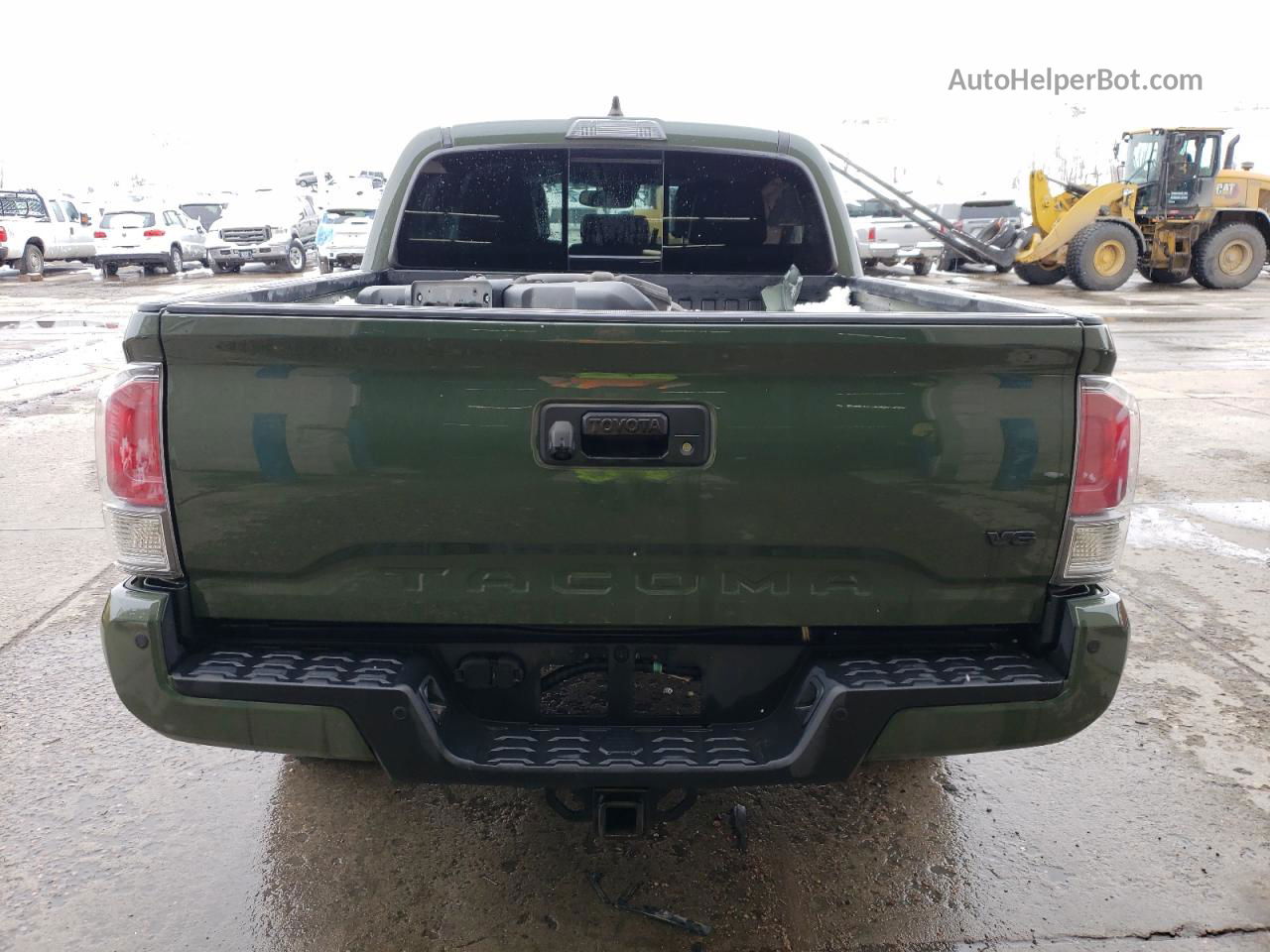 2021 Toyota Tacoma Double Cab Green vin: 3TMCZ5AN8MM392528