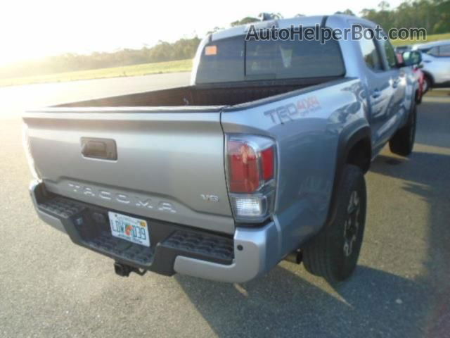 2021 Toyota Tacoma 4wd Sr/sr5/trd Sport Серебряный vin: 3TMCZ5AN8MM401017