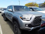 2021 Toyota Tacoma 4wd Sr/sr5/trd Sport Silver vin: 3TMCZ5AN8MM420022