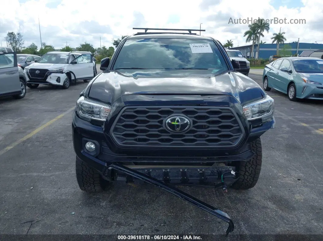 2021 Toyota Tacoma Trd Off-road Black vin: 3TMCZ5AN8MM423101