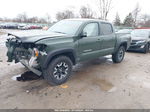 2021 Toyota Tacoma Trd Off-road Green vin: 3TMCZ5AN8MM436656