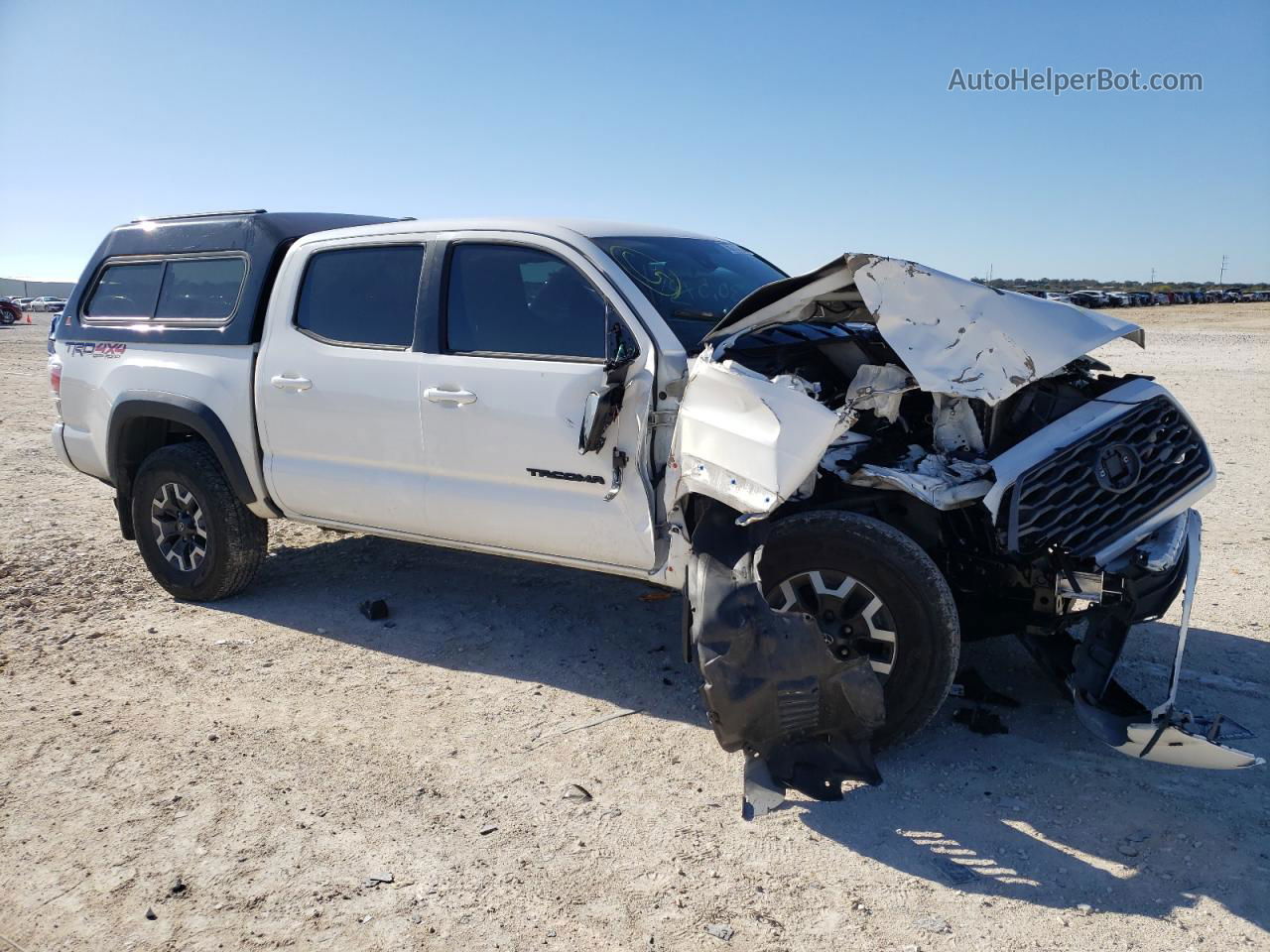 2021 Toyota Tacoma Double Cab Белый vin: 3TMCZ5AN8MM436687