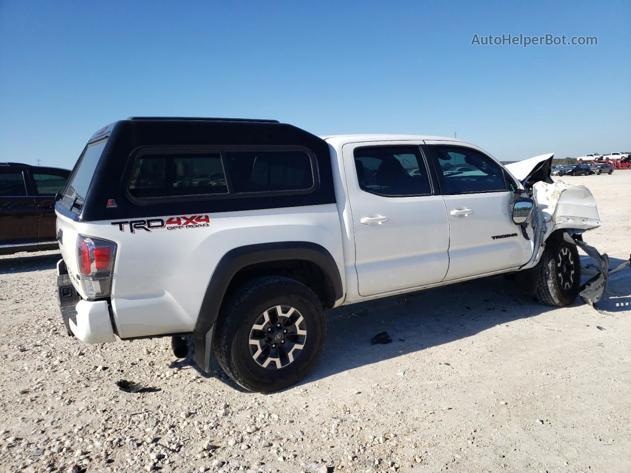 2021 Toyota Tacoma Double Cab Белый vin: 3TMCZ5AN8MM436687