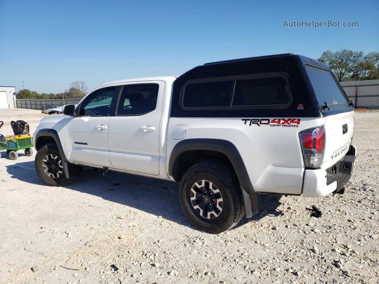 2021 Toyota Tacoma Double Cab White vin: 3TMCZ5AN8MM436687