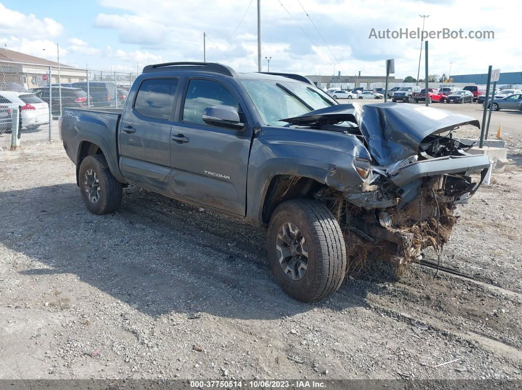 2021 Toyota Tacoma Trd Off-road Gray vin: 3TMCZ5AN8MM446863