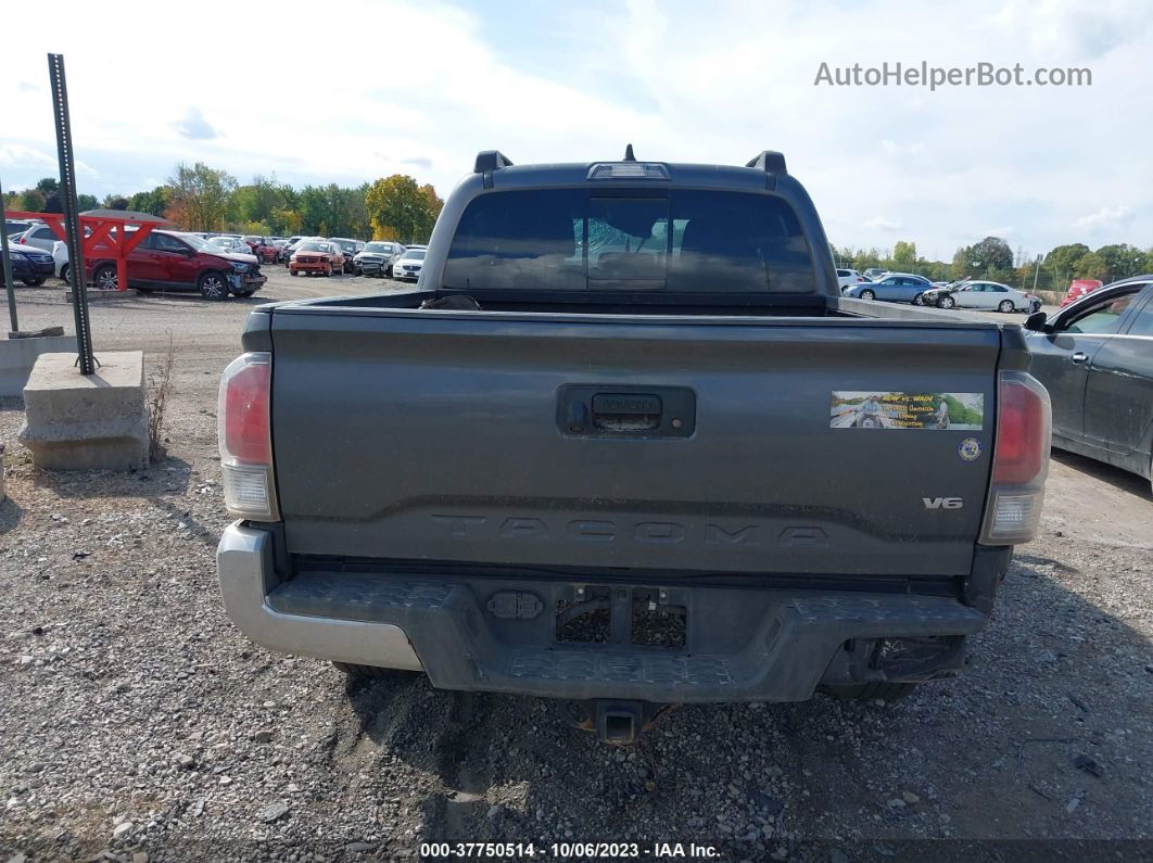 2021 Toyota Tacoma Trd Off-road Gray vin: 3TMCZ5AN8MM446863