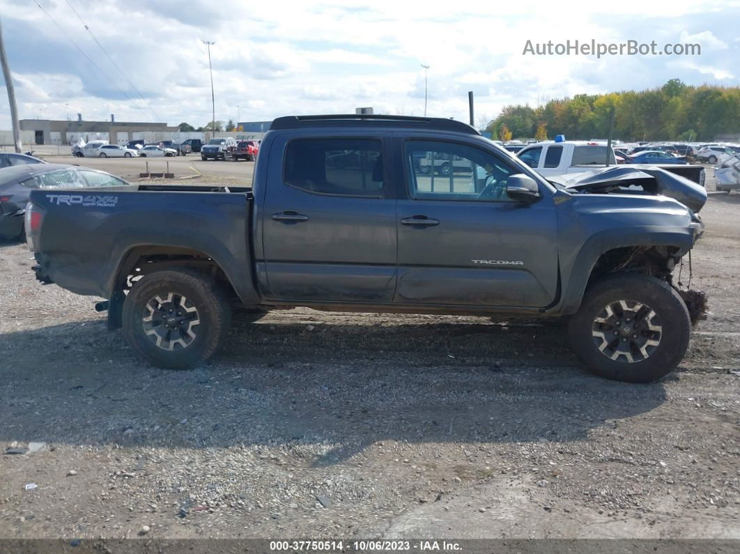 2021 Toyota Tacoma Trd Off-road Gray vin: 3TMCZ5AN8MM446863