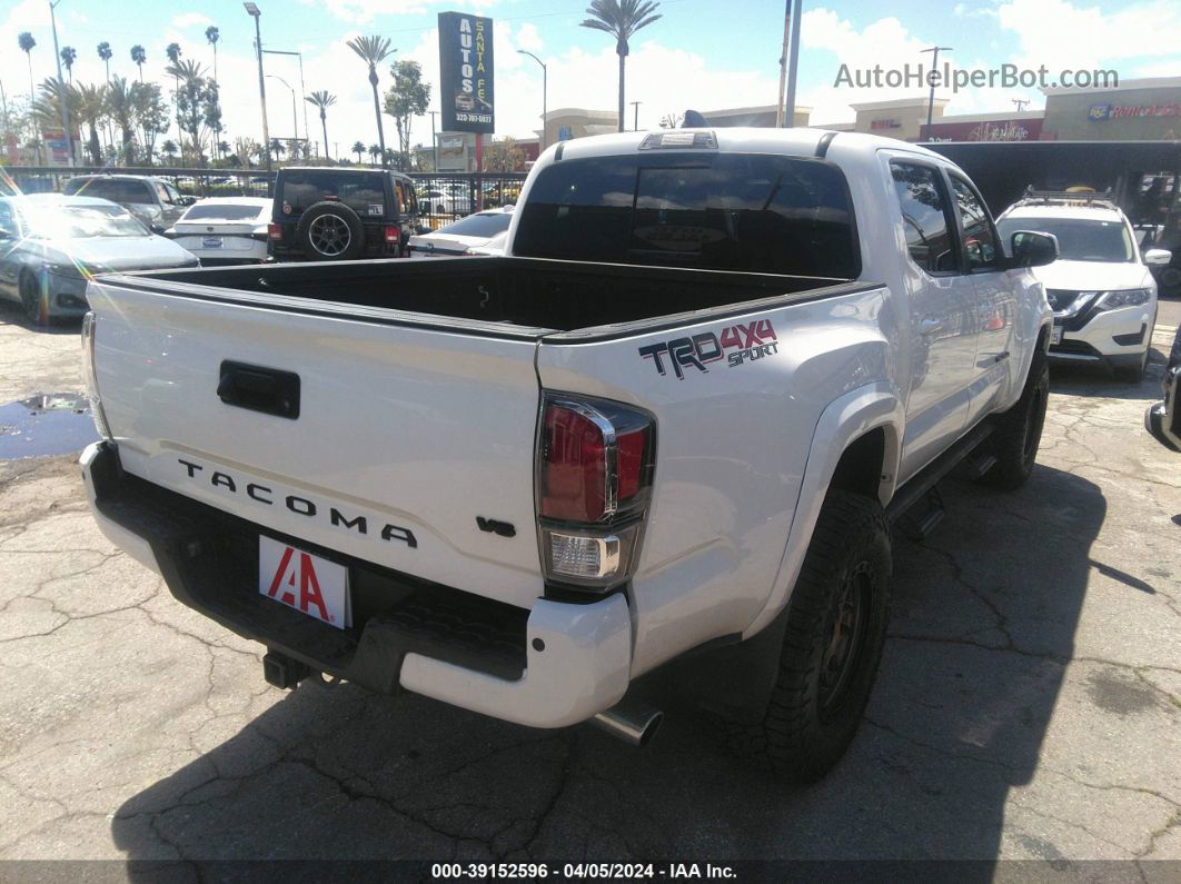 2021 Toyota Tacoma Trd Sport Белый vin: 3TMCZ5AN8MM450931