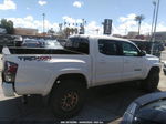 2021 Toyota Tacoma Trd Sport White vin: 3TMCZ5AN8MM450931