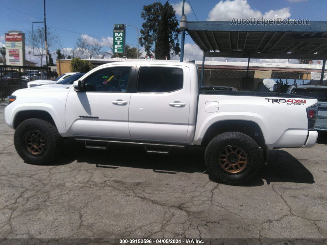 2021 Toyota Tacoma Trd Sport White vin: 3TMCZ5AN8MM450931