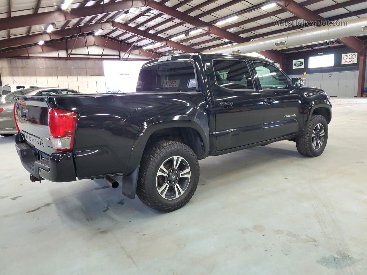 2017 Toyota Tacoma Double Cab Black vin: 3TMCZ5AN9HM047174