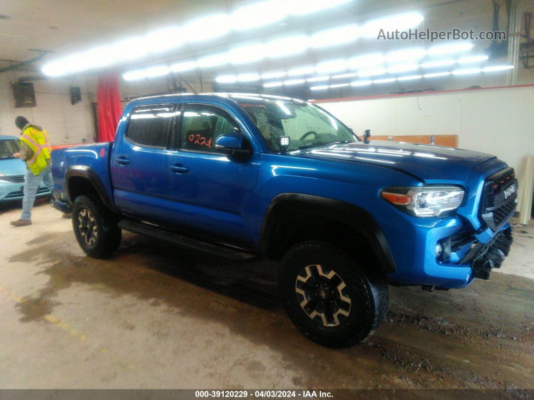 2017 Toyota Tacoma Trd Off Road Blue vin: 3TMCZ5AN9HM054562