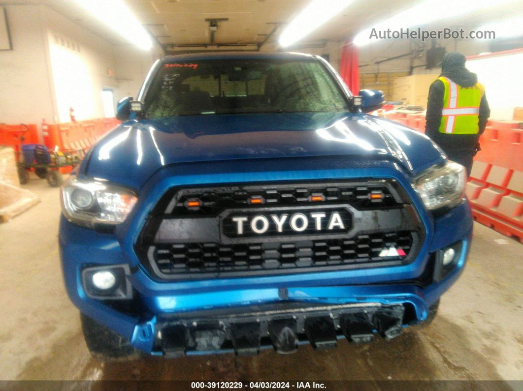 2017 Toyota Tacoma Trd Off Road Blue vin: 3TMCZ5AN9HM054562