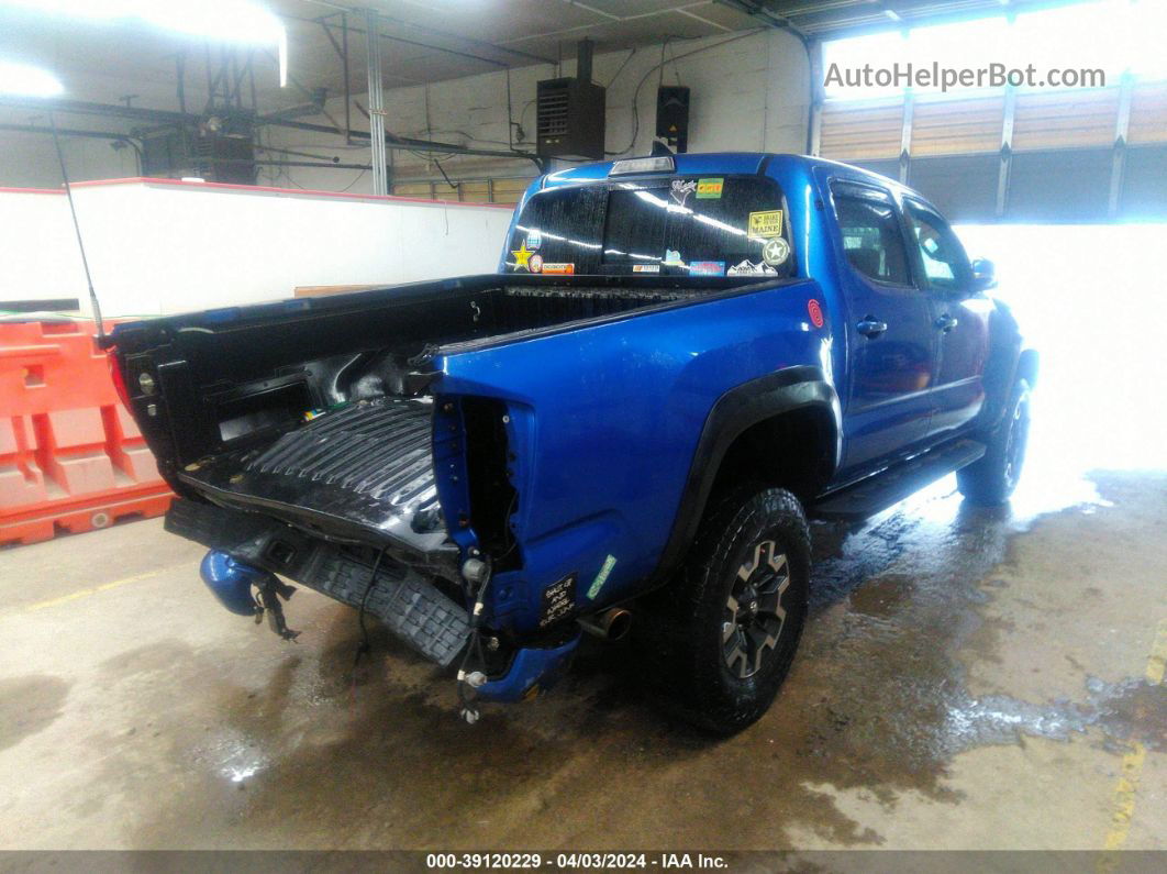 2017 Toyota Tacoma Trd Off Road Blue vin: 3TMCZ5AN9HM054562