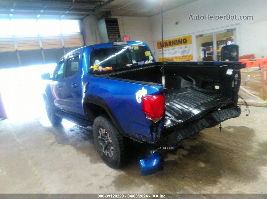 2017 Toyota Tacoma Trd Off Road Blue vin: 3TMCZ5AN9HM054562