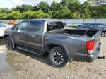 2017 Toyota Tacoma Double Cab Gray vin: 3TMCZ5AN9HM074231