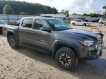 2017 Toyota Tacoma Double Cab Gray vin: 3TMCZ5AN9HM074231