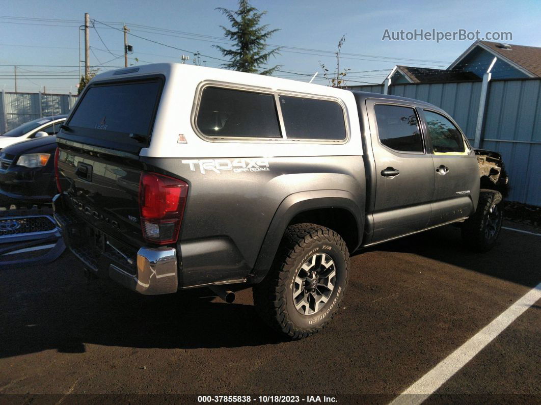 2019 Toyota Tacoma Trd Off Road Gray vin: 3TMCZ5AN9KM209862