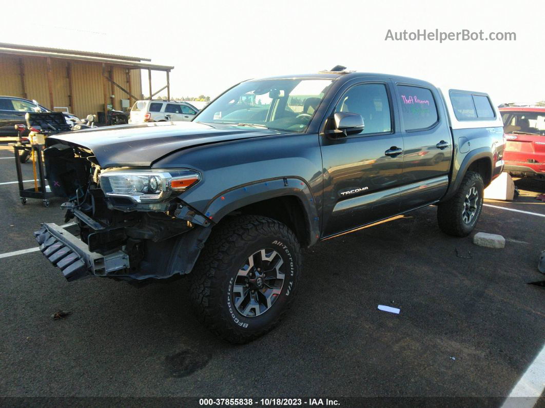 2019 Toyota Tacoma Trd Off Road Серый vin: 3TMCZ5AN9KM209862