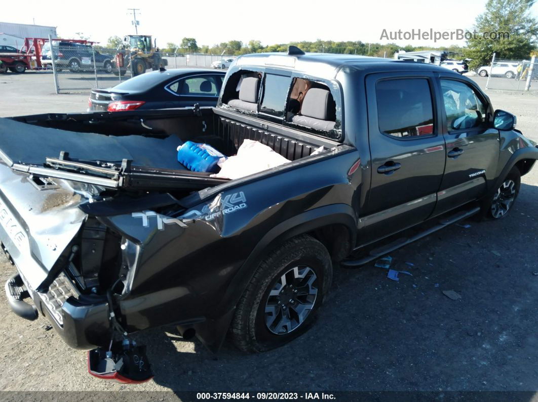 2019 Toyota Tacoma 4wd Sr/sr5/trd Sport Gray vin: 3TMCZ5AN9KM210879